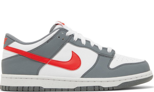 Nike Dunk Low Next Nature 'Smoke Grey Light Crimson' (GS)