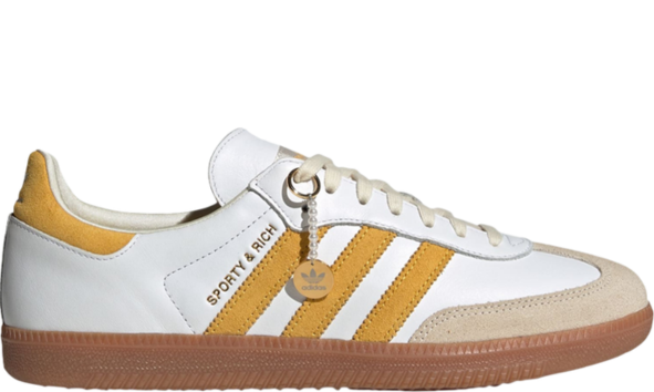 Adidas Samba OG X Sporty & Rich 'White Bold Gold'