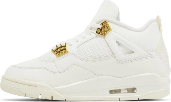 WMNS Nike Air Jordan 4 Retro 'Metallic Gold'