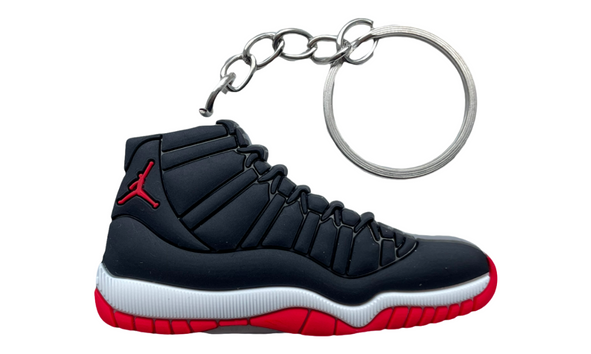 Sneaker Keychain - Jordan 11 'Bred'