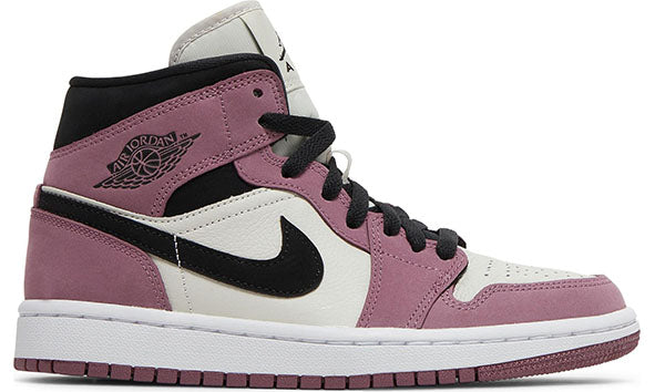 WMNS Nike Air Jordan 1 Mid 'Light Mulberry'