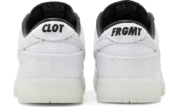 Nike Dunk Low x CLOT x Fragment 'White'