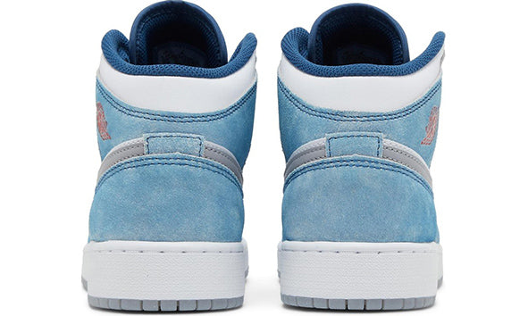 Nike Air Jordan 1 Mid SE 'French Blue' (GS)