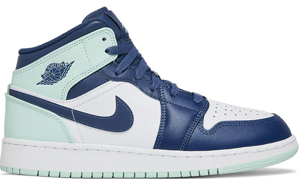 Nike Air Jordan 1 Mid 'Mystic Navy Mint Foam' (GS)