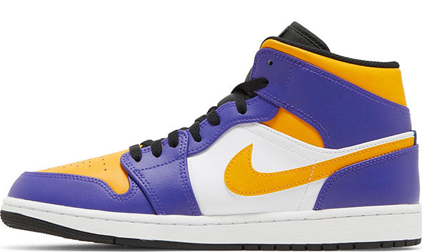 Nike Air Jordan 1 Mid 'Lakers'