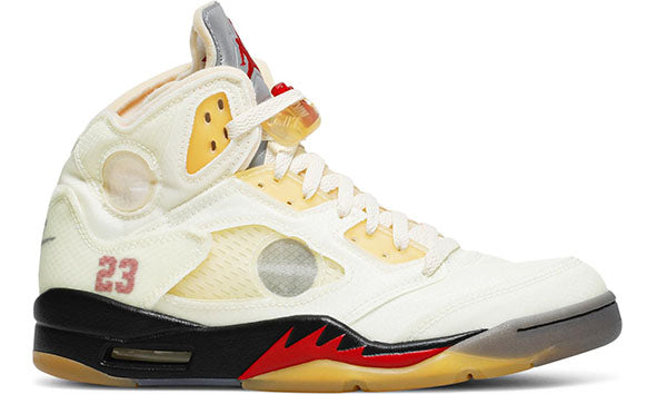 Nike Air Jordan 5 Retro X Off White 'Sail'