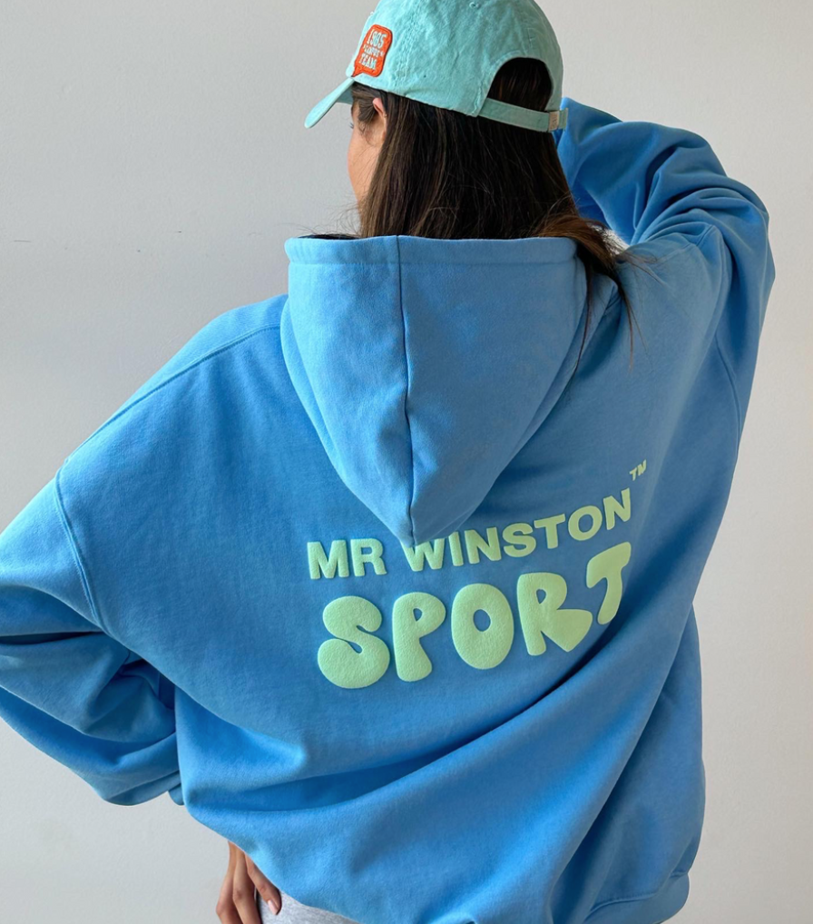 Mr Winston Puff Hoodie 'Peppermint'