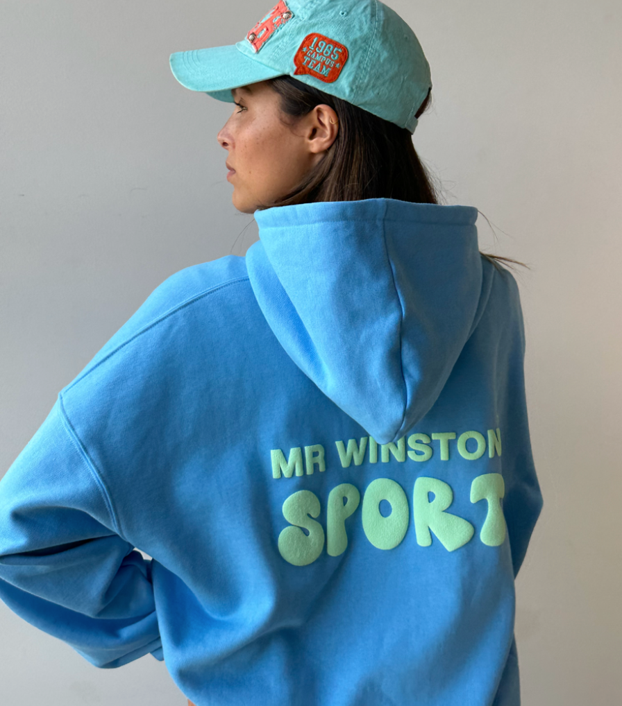 Mr Winston Puff Hoodie 'Peppermint'