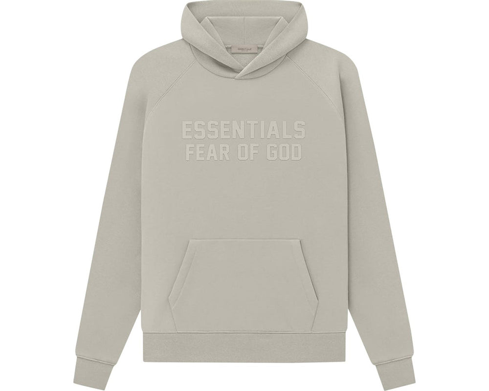 Fear Of God Essentials Pull-Over Hoodie 'Seal' FW23