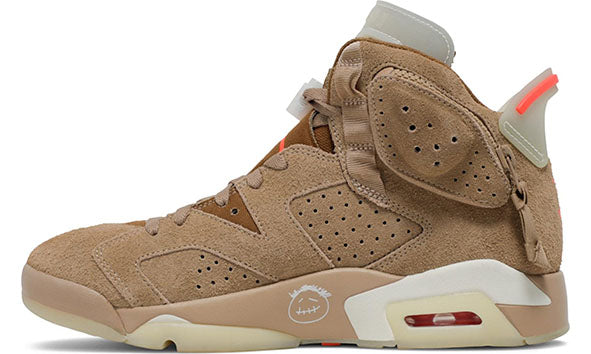 Nike Air Jordan 6 Retro X Travis Scott 'British Khaki'