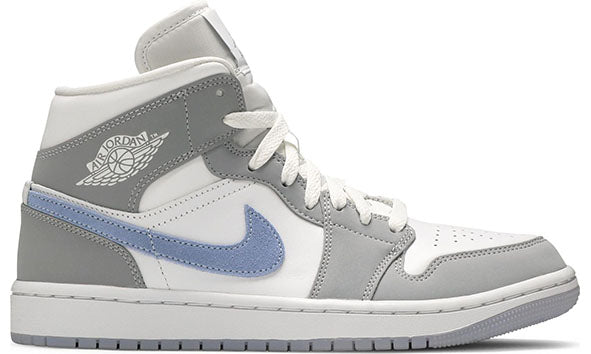 WMNS Nike Air Jordan 1 Mid 'Wolf Grey'