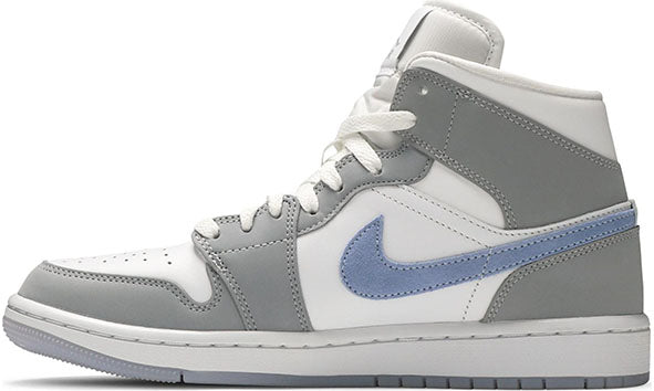 WMNS Nike Air Jordan 1 Mid 'Wolf Grey'