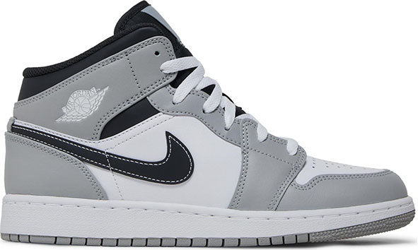 Nike Air Jordan 1 Mid 'Grey Anthracite' (GS)