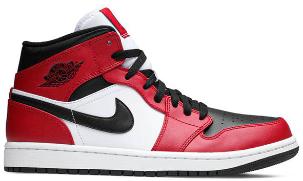 Nike Air Jordan 1 Mid 'Chicago Black Toe'