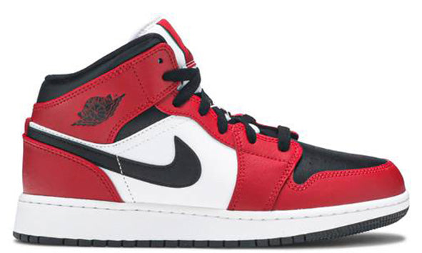 Nike Air Jordan 1 Mid 'Chicago Black Toe' (GS)