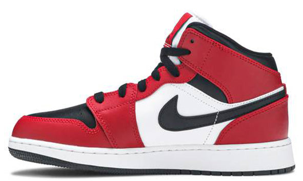 Nike Air Jordan 1 Mid 'Chicago Black Toe' (GS)