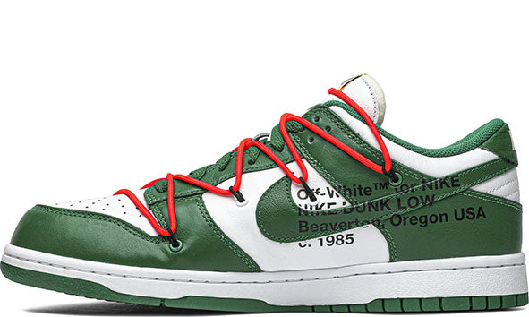 Nike x Off White Dunk Low 'Pine Green'